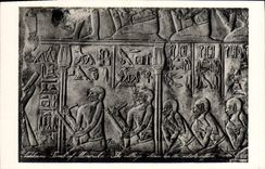 CPA Egypt Egypte Sakkara Tomb