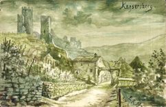 CPA Fantaisie (dessin a la main)  Kaisersberg 