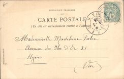 CPA Fantaisie (dessin a la main)  Fleurs 