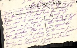 CPA Fantaisie (dessin a la main)  Fleurs 