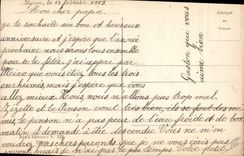 CPA Fantaisie (dessin a la main)  Fleurs 