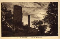 CPA Chateau Manosque La Tour du Mont d'or