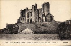 CPA Environs du Mont Dore Ruines du Chateau de Murols Cote de la Chapelle