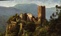 CPA Chateau Ulrichsburg bei Rappoltsweiler