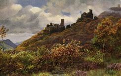 CPA Chateau Die Rappolstweiler Burgen