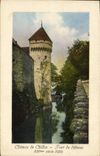 CPA Chateau de Chillon Tour de defense