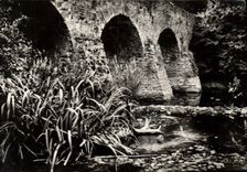 CPM Chateau Chantonnay Vieux pont Moyen Age de Toucheray