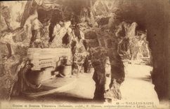 CPA Grotte Grottes et sources Vivaraises Vals les Bains