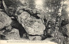 CPA Grotte Mallena Foret de Fontainebleau Grottes Mont Ussy