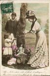 CPA Fantaisie Enfant Poupee Femme