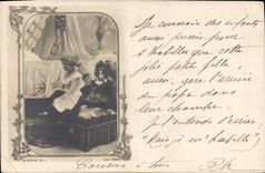CPA Fantaisie Enfant Poupee 