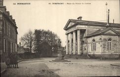 CPA Domfront Place du Palais de Justice 