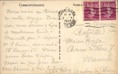 CPA Dijon Le porche du Palais de Justice 