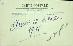 CPA Dijon Le porche du Palais de Justice 