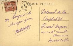 CPA Palais de Justice Rue Nationale Draguignan