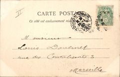 CPA Bateau de Guerre Le Charlemagne Cuirasse d'escadre faisant son tir