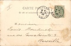 CPA Bateau de Guerre Chanzy Croiseur protege