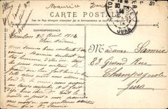 CPA Bateau de Guerre Condorcet Cuirasse d'escadre a turbines 