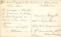 CPA Bateau de Guerre Courbet Dreadnought