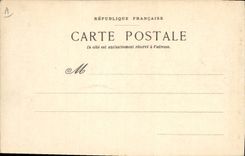 CPA Bateau de Guerre Brest L'entree du port et sortie du Charlemagne