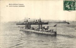 CPA Bateau de Guerre Contre torpilleur Carabinier