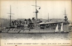 CPA Bateau de Guerre Le Cuirasse Condorcet 