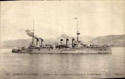 CPA Bateau de Guerre Toulon Le Condorcet 