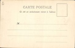 CPA Bateau de Guerre Le Cosmao en rade