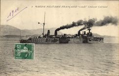 CPA Bateau de Guerre Conde Croiseur Cuirasse