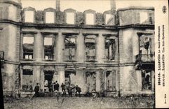 CPA Luneville La Sous Prefecture Militaria