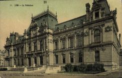 CPA Prefecture Lyon (carte toilee)
