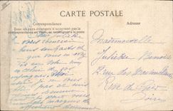 CPA Prefecture Lyon (carte toilee)