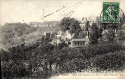 CPA Laon Hotel de la Prefecture et Vue sur Saint Vincent