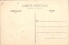 CPA Luneville La Sous Prefecture incendiee