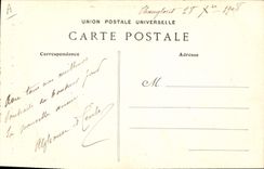 CPA Folklore Jeune fille de Fouesnant 