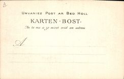 CPA Folklore Pour ses amis les petits pauvres Un jour de fete Dieu a Penhars Costume d'enfant des en