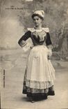 CPA Folklore Jeune fille de Scaer