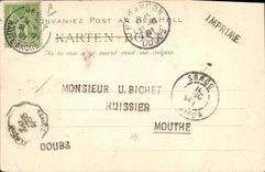 CPA Folklore Distractions des vieux jours La pipe et le Flip Vieillards des environs de Quimper 