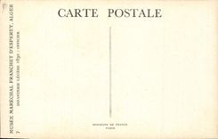 CPA Militaria Musee Marechal Franchet d'Esperey Alger Infanterie Legere 1830 Officier Algerie