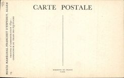 CPA Militaria Musee Marechal Franchet d'Esperey Alger Algerie Troupes d'administration 1830 Conducte