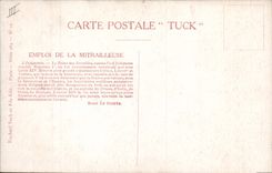 CPA Militaria Emploi de la mitrailleuse Infanterie