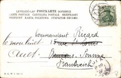 CPA Militaria Der Herr Hauptmann