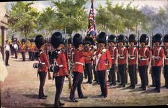 CPA Militaria The Grenadier Guards of Wellington Barracks London