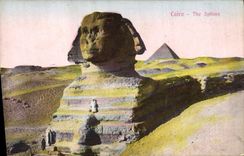 CPA Egypt Egypte Cairo The sphinx 