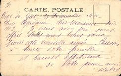 CPA Fantaisie (dessin a la main) Fleurs  