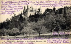 CPA Murinais Le Chateau vu de la Route de Murinais 