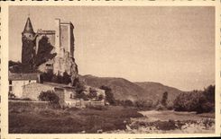 CPA Le Chateau de Chateaubourg sur Rhone (Ardeche) ou le Roi St Louis sejourna en se rendant aux cro