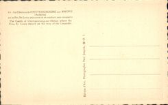 CPA Le Chateau de Chateaubourg sur Rhone (Ardeche) ou le Roi St Louis sejourna en se rendant aux cro