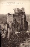 CPA Entrevaux 1395m Le chateau fortifie par Vauban (1692) cote nord est 