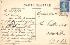 CPA Les Pyrenees Lourdes Le Chateau Fort 